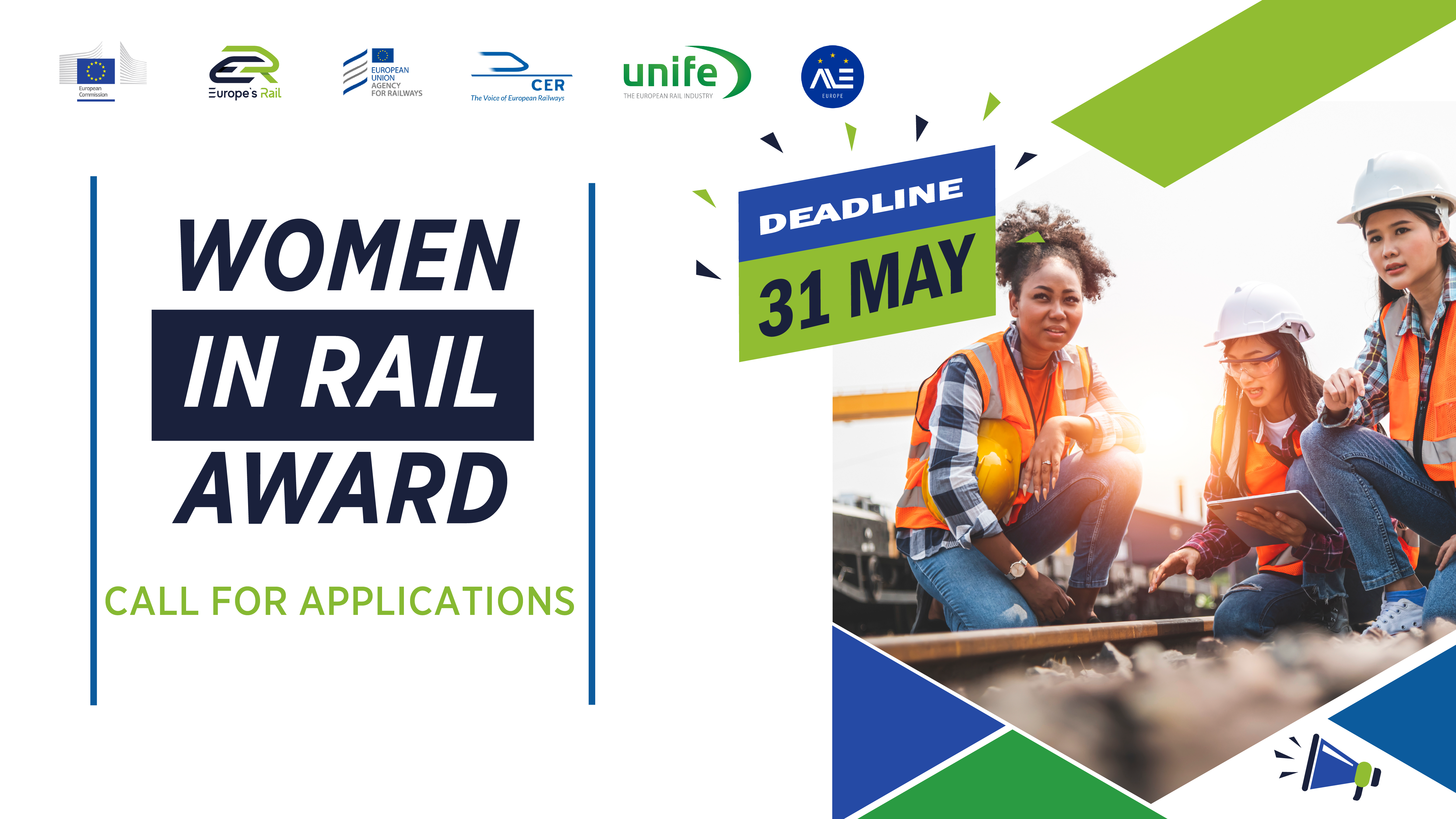 Women in Rail Award 2024 - Apply Now!